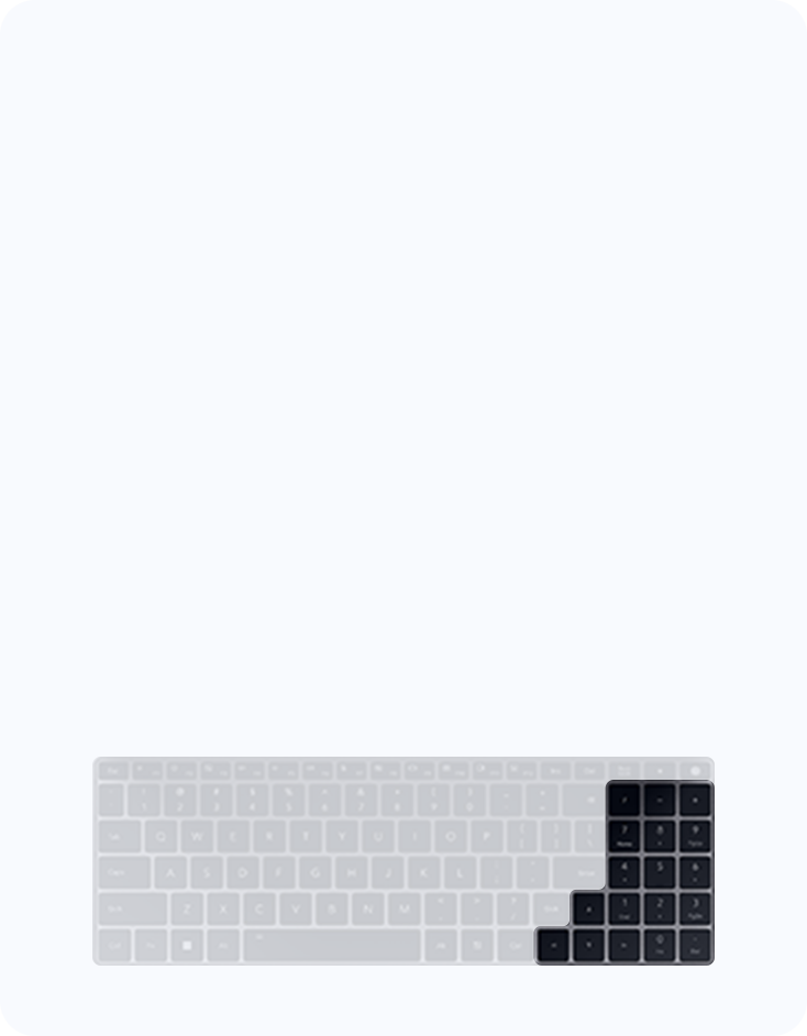 HONOR MagicBook X 16 2023-Independent numeric keypad